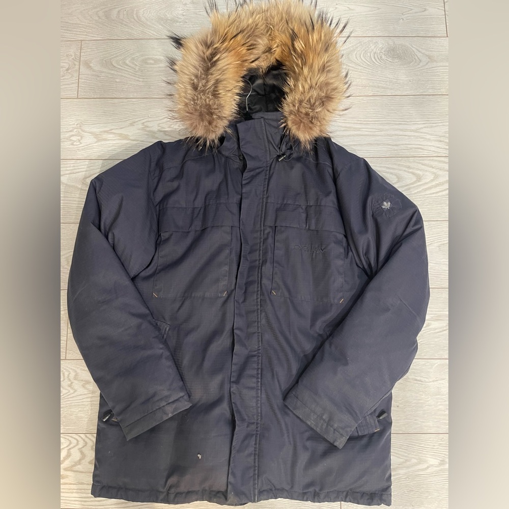 Quartz mens down winter jacket